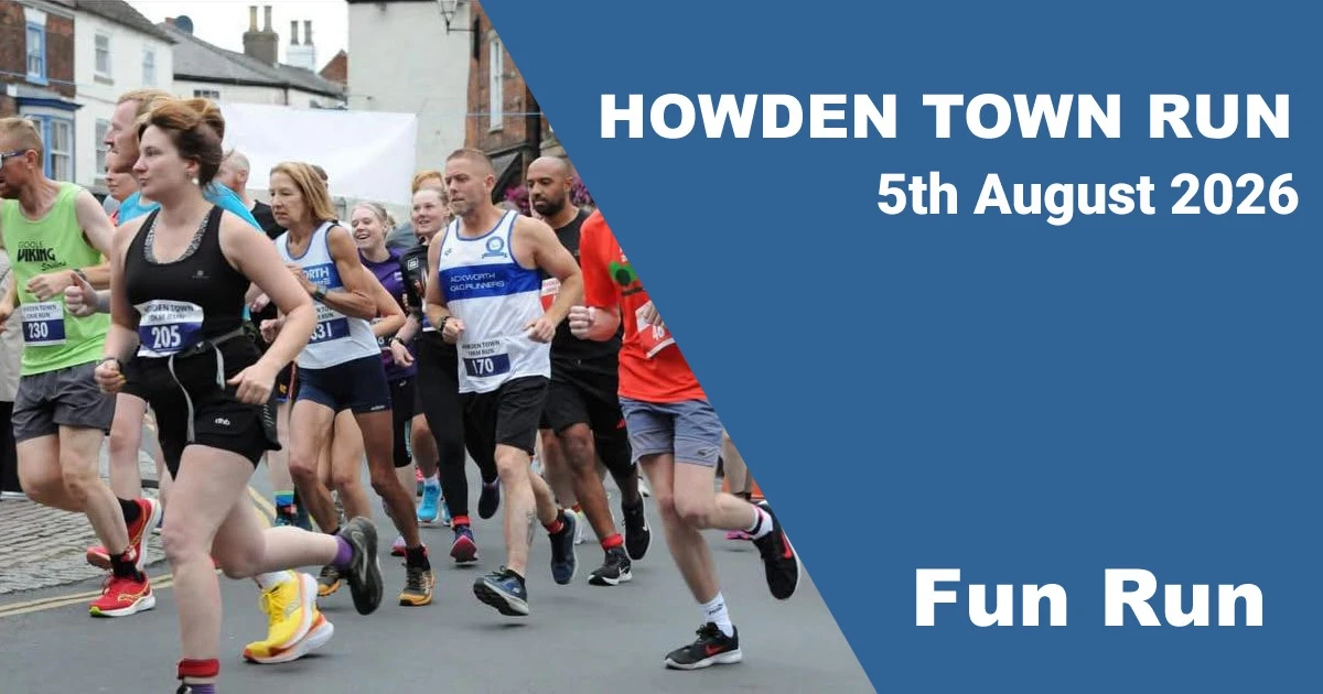 ENTRIES OPEN - Howden Town 1KM Fun Run 2026
